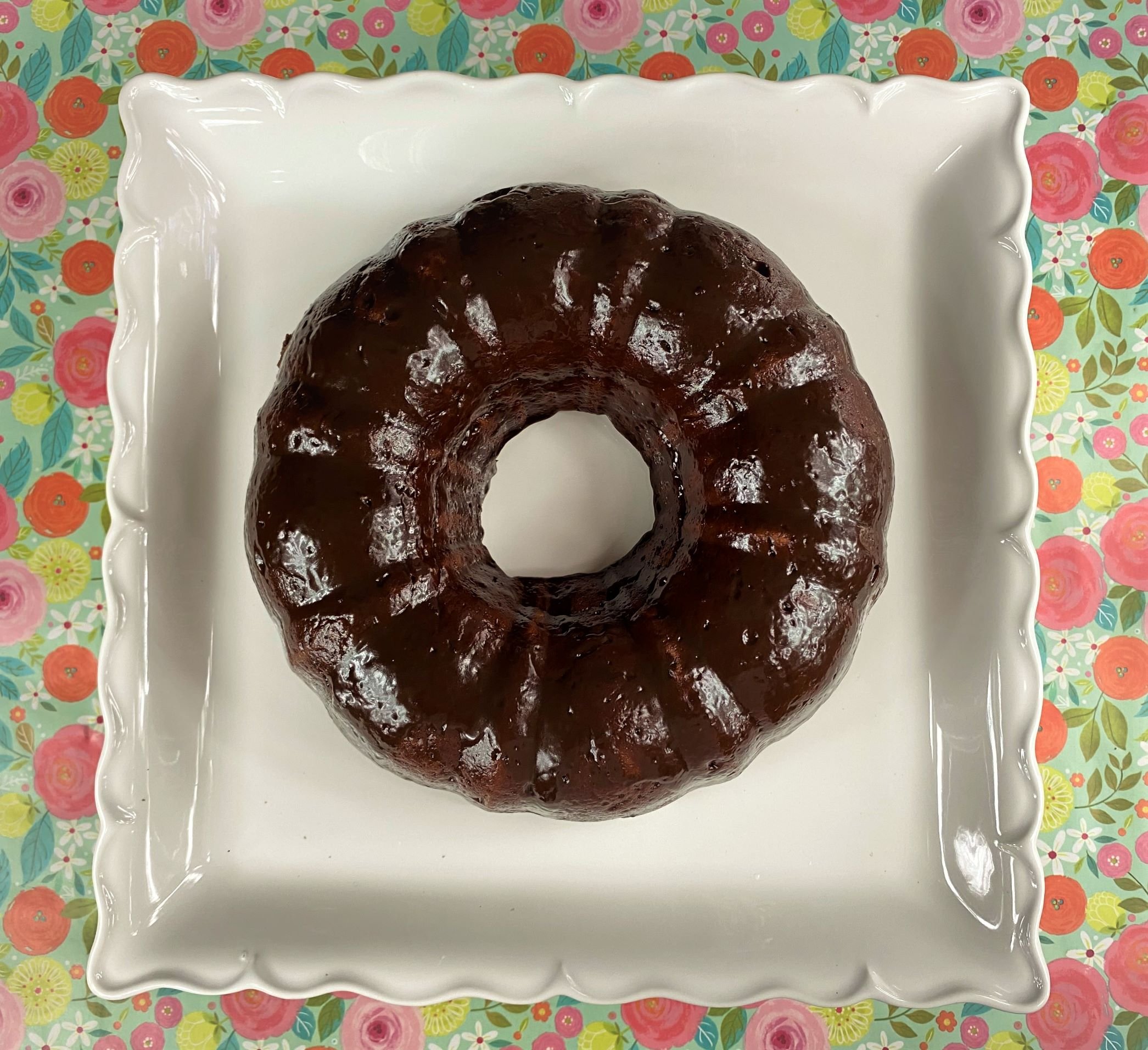 Banana Chocolate Bundt Cake