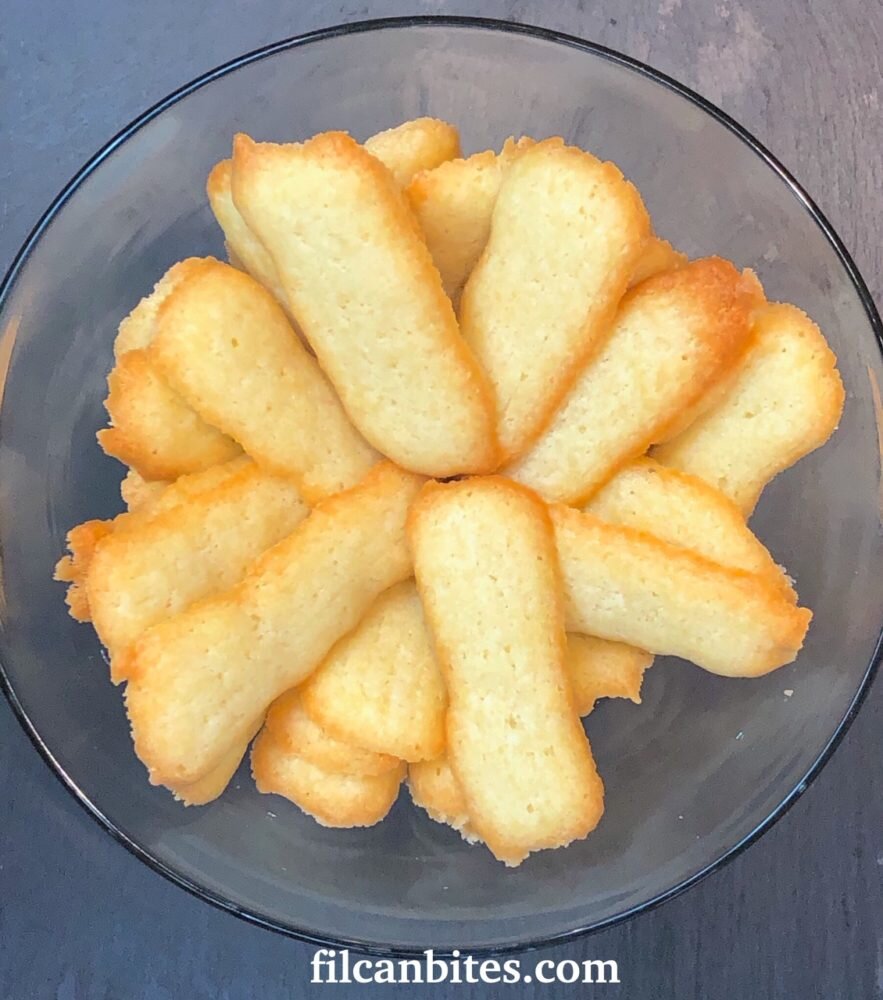 Lengua de Gato (Filipino Butter Cookies)