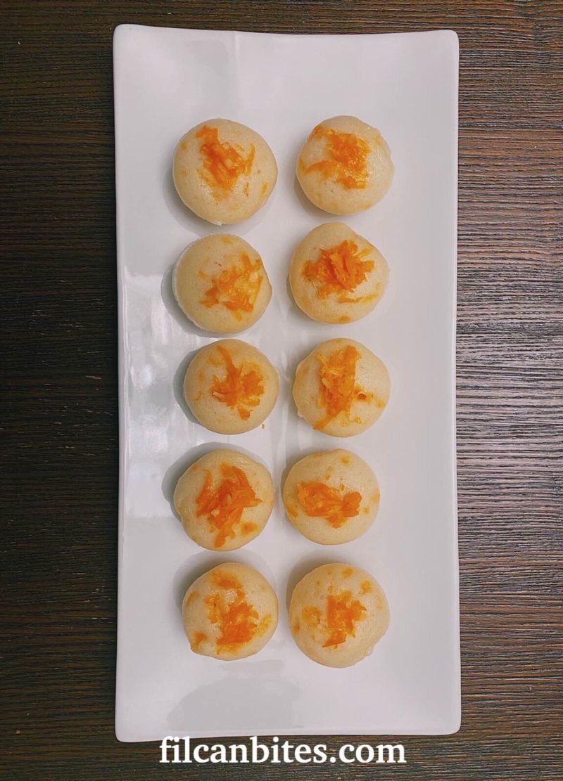 Soft Cheesy Puto Bites
