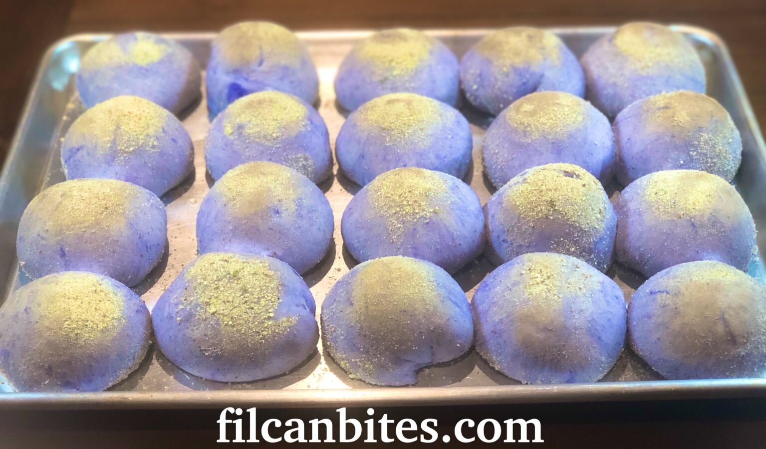 Ube Cheese Pandesal (Purple Yam Cheese Bread)