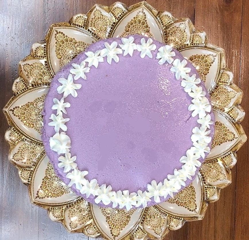Ube Cheesecake (Purple Yam Cheesecake)