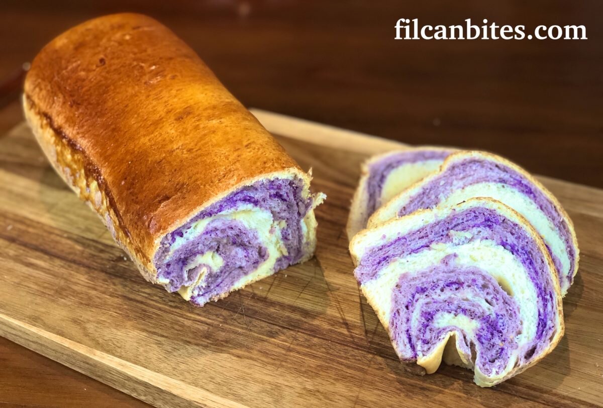 Ube Loaf (Purple Yam Loaf)